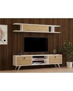 HANAH HOME TV komoda Italo, bela/krem - 835PUQ3005