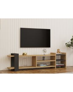 HANAH HOME TV komoda Elis, braon/crna