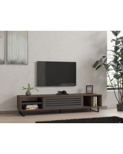 HANAH HOME TV komoda Eray, braon/antracit - 835PUQ3076