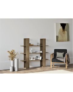 HANAH HOME Polica za knjige Ada, braon - 835PUQ3613