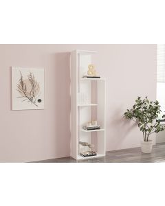 HANAH HOME Polica za knjige Wand, bela - 835PUQ3629