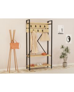 HANAH HOME Stalak Alfa, krem/crna