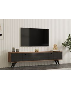 HANAH HOME TV komoda Alberi, braon/crna - 835PUQ4520
