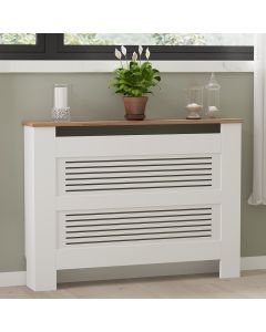 HANAH HOME Maska za radijator Termora, bela/braon