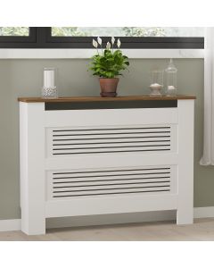 HANAH HOME Maska za radijator Termora, braon/bela