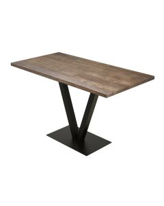 HANAH HOME Trpezarijski sto Sun, braon/crna