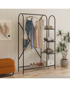 HANAH HOME Štender polica Peter, crna