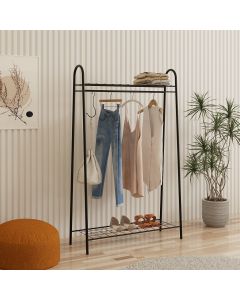 HANAH HOME Stalak Riley, crna