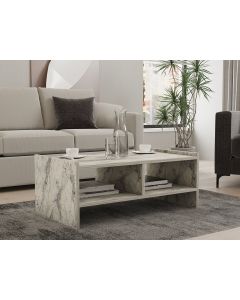 HANAH HOME Klub sto Pera, krem mermerna