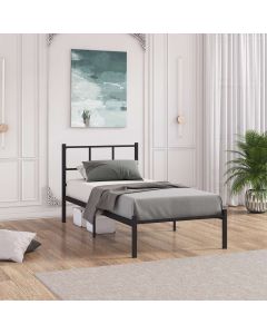 HANAH HOME Krevet 90x200cm Cemre, crna