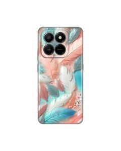 Maska za Honor X7d 4G/400 Smart 5G Pastel Feathers Silikonska Print