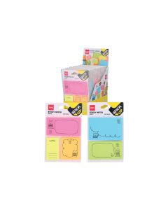 DELI Stiker blok Neon EA55502 - 839989