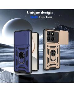 Maska za Honor X7d 4G/400 Smart 5G tamno zelena Hard Shield