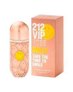 Carolina Herrera 212 VIP Rosé Smiley EDP 80ml