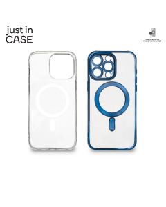 JUST IN CASE Futrola MAG MIX 2u1 za iPhone 15 Pro Max, plava - MAG115BL