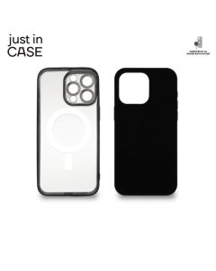 JUST IN CASE Futrola MAG MIX 2u1 za iPhone 15 Pro Max, crna - MAGPL115BK