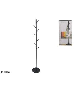 Čiviluk samostojeći Marble 170cm, crni