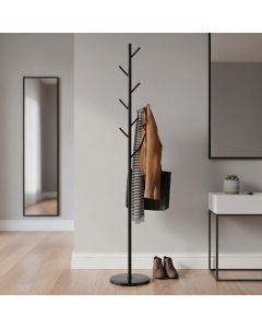 Čiviluk samostojeći Marble 170cm, crni