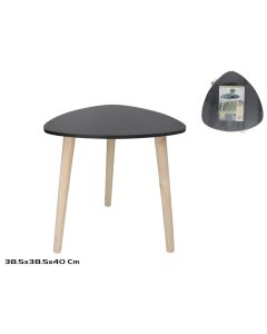 Pomoćni stočić Cris, 38,5x38,5x40cm, crni