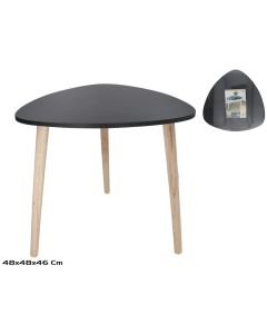 Pomoćni stočić Cris, 48x48,5x46cm, crni