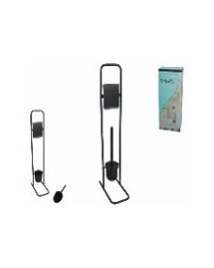 Držač toalet papira i wc četke Bambo 27x14,5x79,5cm crni