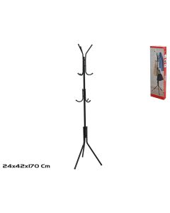 Čiviluk samostojeći Lewis 170cm, crni