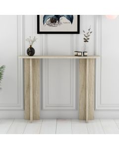 HANAH HOME Konzolni sto Modena, mermerna krem