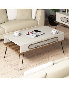 HANAH HOME Klub sto Ekol, krem - 845HCT2816