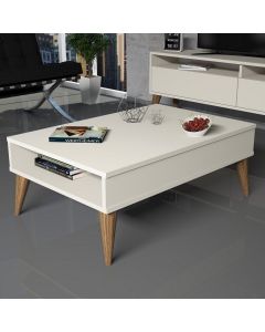 HANAH HOME Klub sto Best, krem