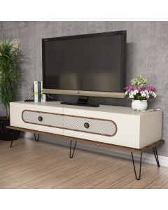 HANAH HOME TV komoda Ekol, krem - 845HCT3028