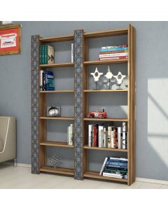 HANAH HOME Polica City 2, braon/plava