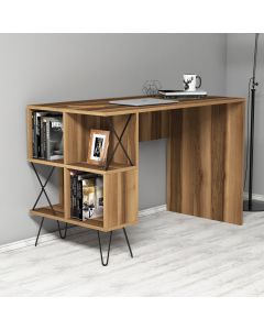 HANAH HOME Radni sto Extra, braon