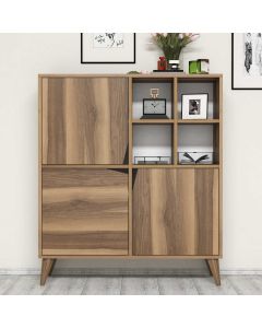 HANAH HOME Komoda za dnevnu sobu Pulse, braon