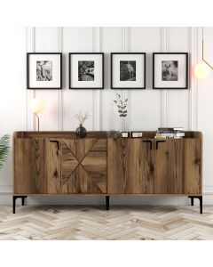 HANAH HOME Komoda Vendik, braon - 845HCT5311