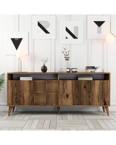 HANAH HOME Komoda Milan, braon - 845HCT5318
