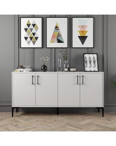 HANAH HOME Komoda Kiev 160, bela - 845HCT5328