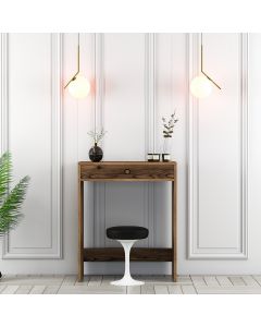 HANAH HOME Sto za šminkanje Lizbon, braon