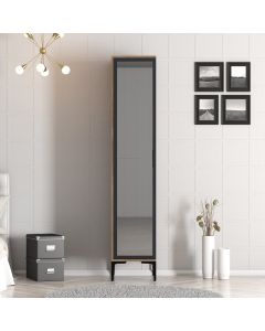 HANAH HOME Ormar Kumsal R, braon/antracit