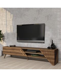 HANAH HOME TV komoda Beril 2, braon