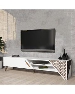 HANAH HOME TV komoda Beril 2, bela