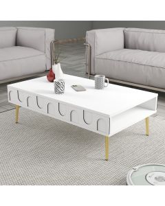 HANAH HOME Klub sto Lyon 33, bela/zlatna