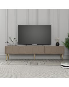HANAH HOME TV komoda Lyon 43, krem/zlatna