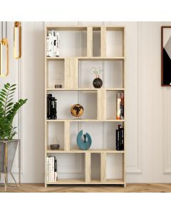 HANAH HOME Polica za knjige Lima, krem