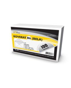 UNI LINE Koverat b-6-bb beli 100/1 unl-0030 - 8466