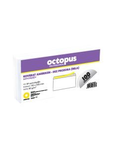 OCTOPUS Koverat bez prozora ameriken 100/1 samolepljivi unl-0031 - 8480-1-1
