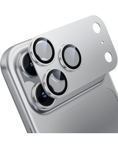 Zastita kamere Full Cover za iPhone 17 Pro Max srebrna