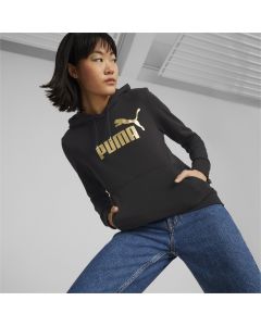 PUMA Duks sa kapuljačom puma ess+ metallic logo  hoodie tr W - 849096-01S