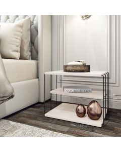HANAH HOME Konzolni sto Lifon, bela - 854KLN2814