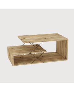 HANAH HOME Klub sto Cayenne, svetlobraon - 854KLN2822