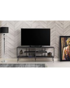 HANAH HOME TV komoda Eze, tamnobraon - 854KLN3044
